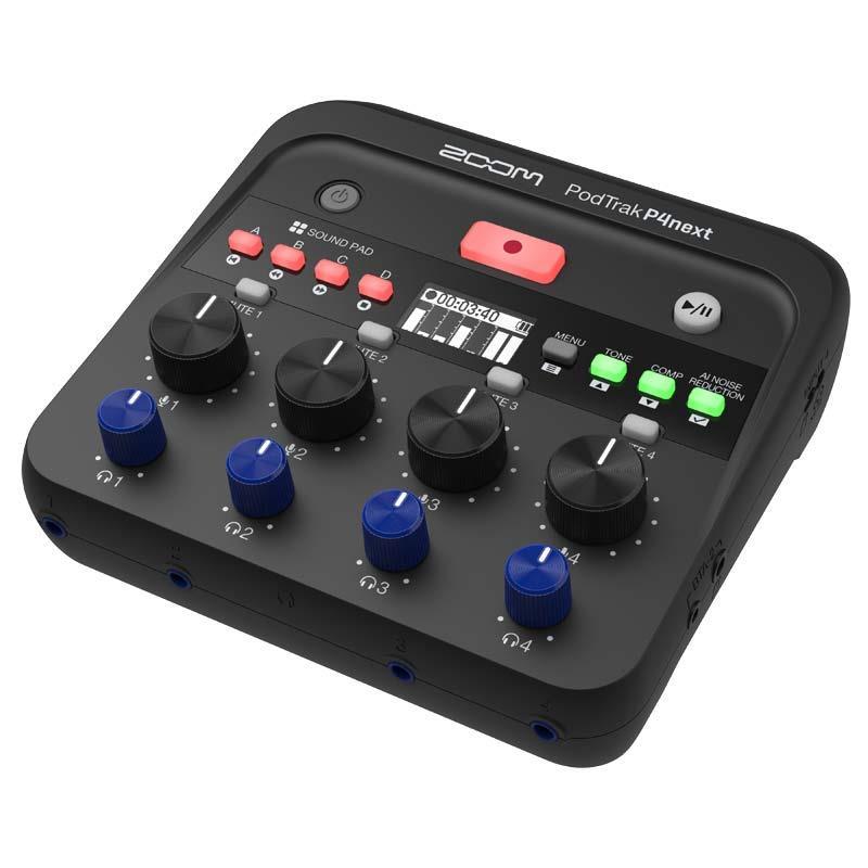 ZOOM PodTrak P4next 【予約商品・11月中旬発売予定】 (ズーム)(ポッド