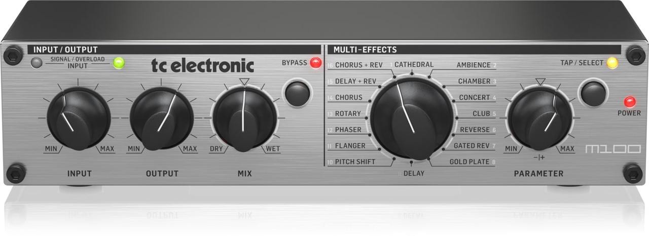 tc electronic M100 ステレオマルチエフェクトプロセッサー リバーブ