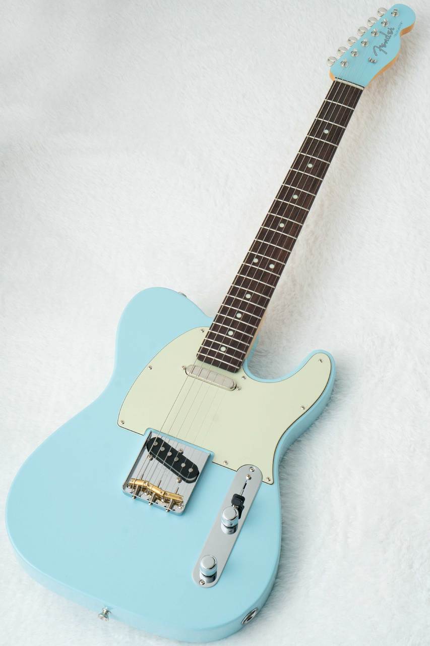 Fender FSR Made in Japan Hybrid II Telecaster Daphne Blue Matching