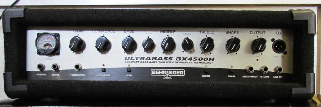 BEHRINGER ULTRA BASS BX4500H ベリンガー アンプ ヘッド ベース - www 