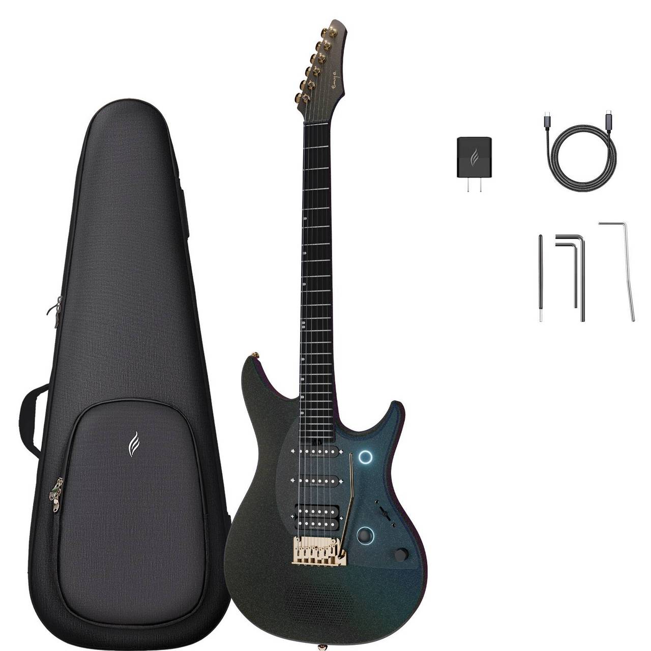 Enya Inspire PRO AL BLACK オールインワン・スマートギター AI