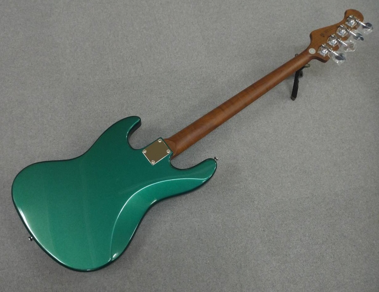 Bacchus エレキベース 4弦 緑 WL4-STD/RSM GM WL4-STD/RSM BLU-S (Bacchus / バッカス) エレキベース