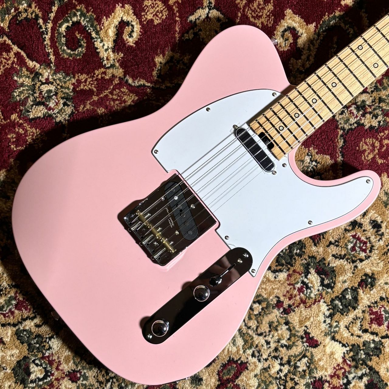 ギター pastels1993 Kz Guitar Works Kz TL Trad 22 2S3 Shell Pink Satin【現物写真
