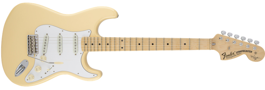 Fender Yngwie Malmsteen Signature Stratocaster Vintage White Maple