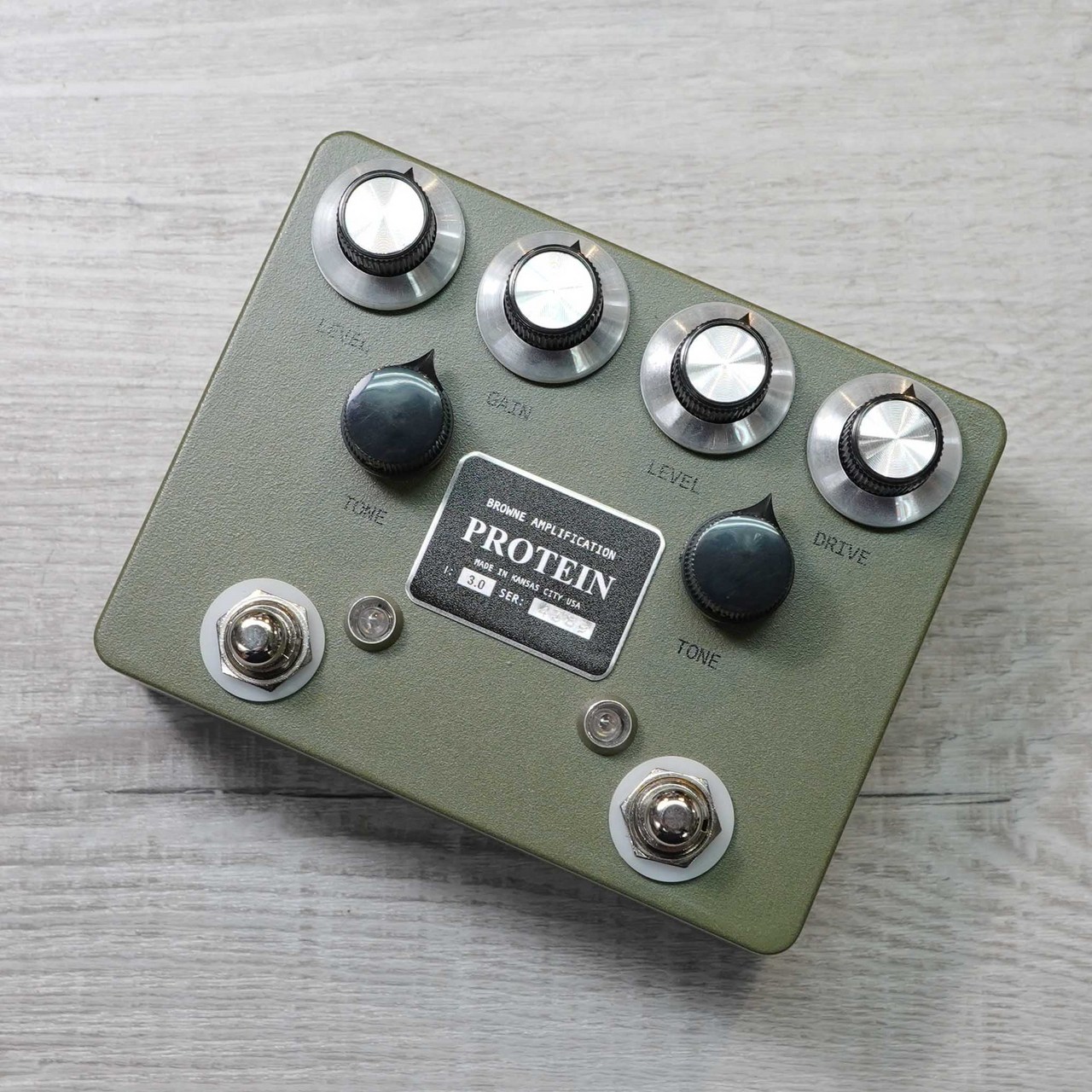 BROWNE AMPLIFICATION PROTEIN DUAL OVERDRIVE V3 Green（中古）【楽器