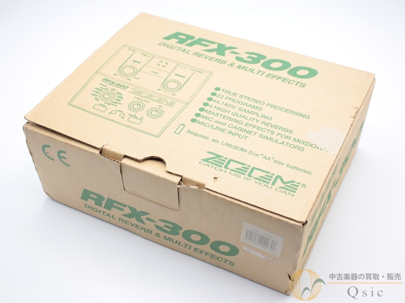 エフェクト　15p3oz【中古品・送料込】 ZOOM RFX-300 [QMW13]【阿倍野店在庫】（中古）【楽器検索デジマート】