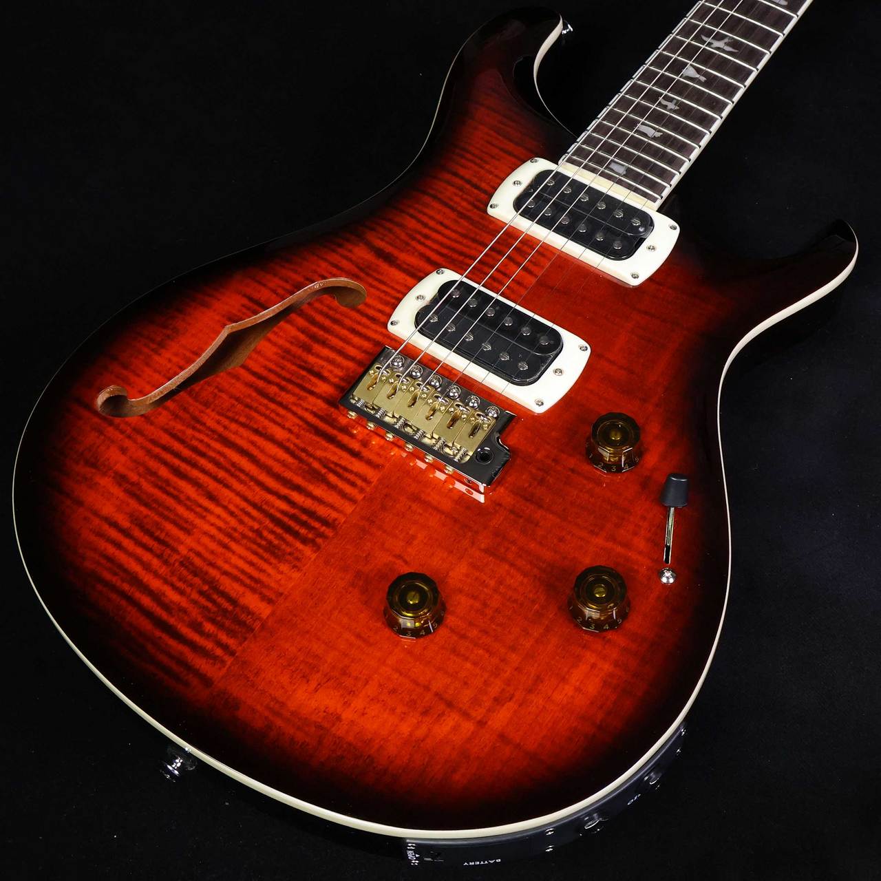 Paul Reed Smith(PRS) SE Custom24 Semi-Hollow Piezo Orange Tiger