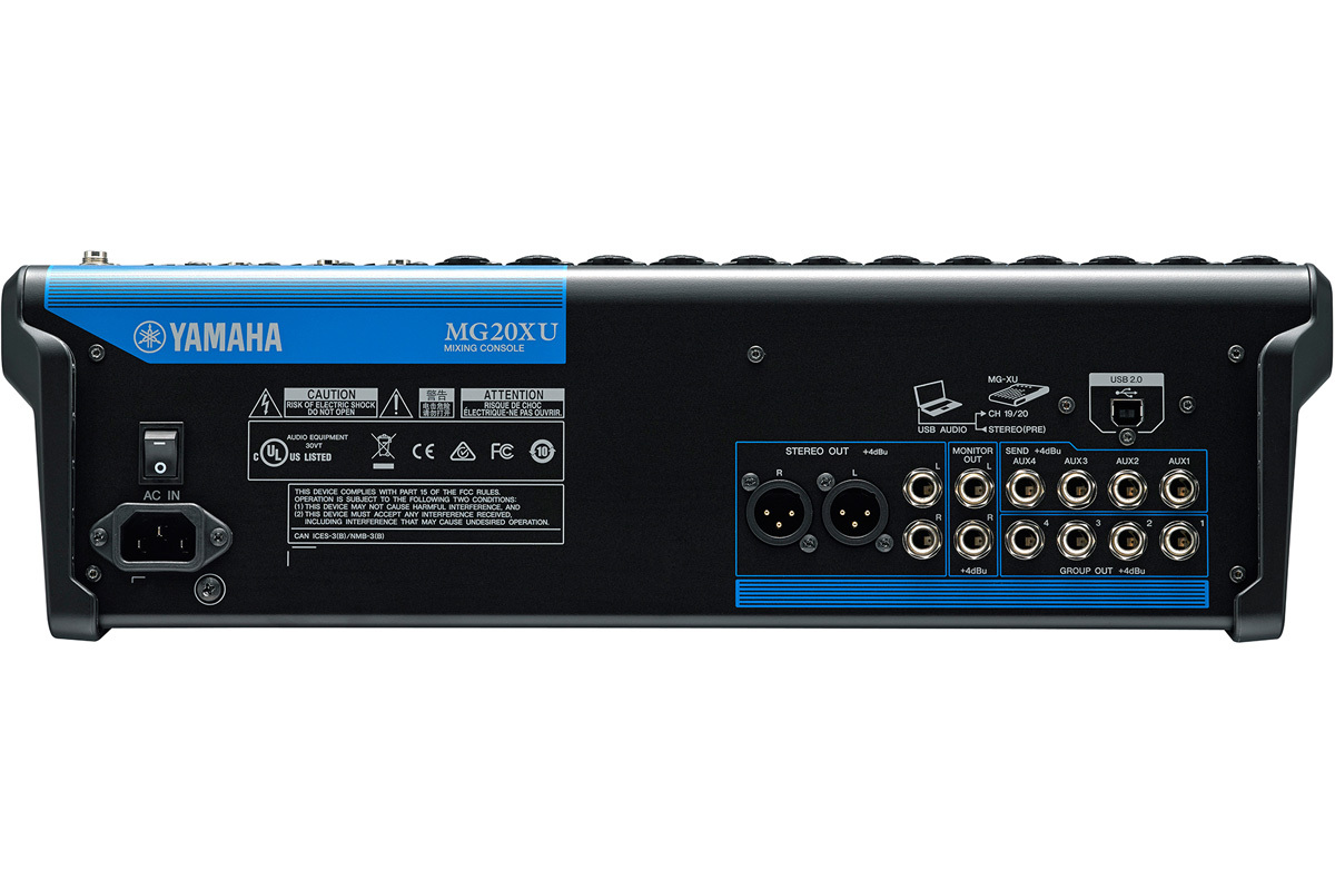 【美品】YAMAHA MG20XU PAミキサー YAMAHA MG20XU PAミキサー 【御茶ノ水本店】(新品/送料無料