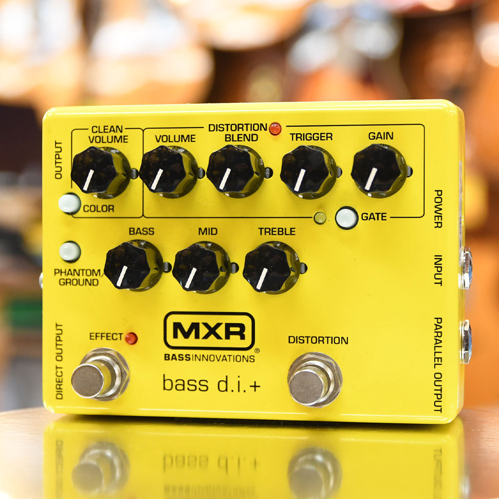 MXR M80 BASS D.I.+ Yellow（中古）【楽器検索デジマート】