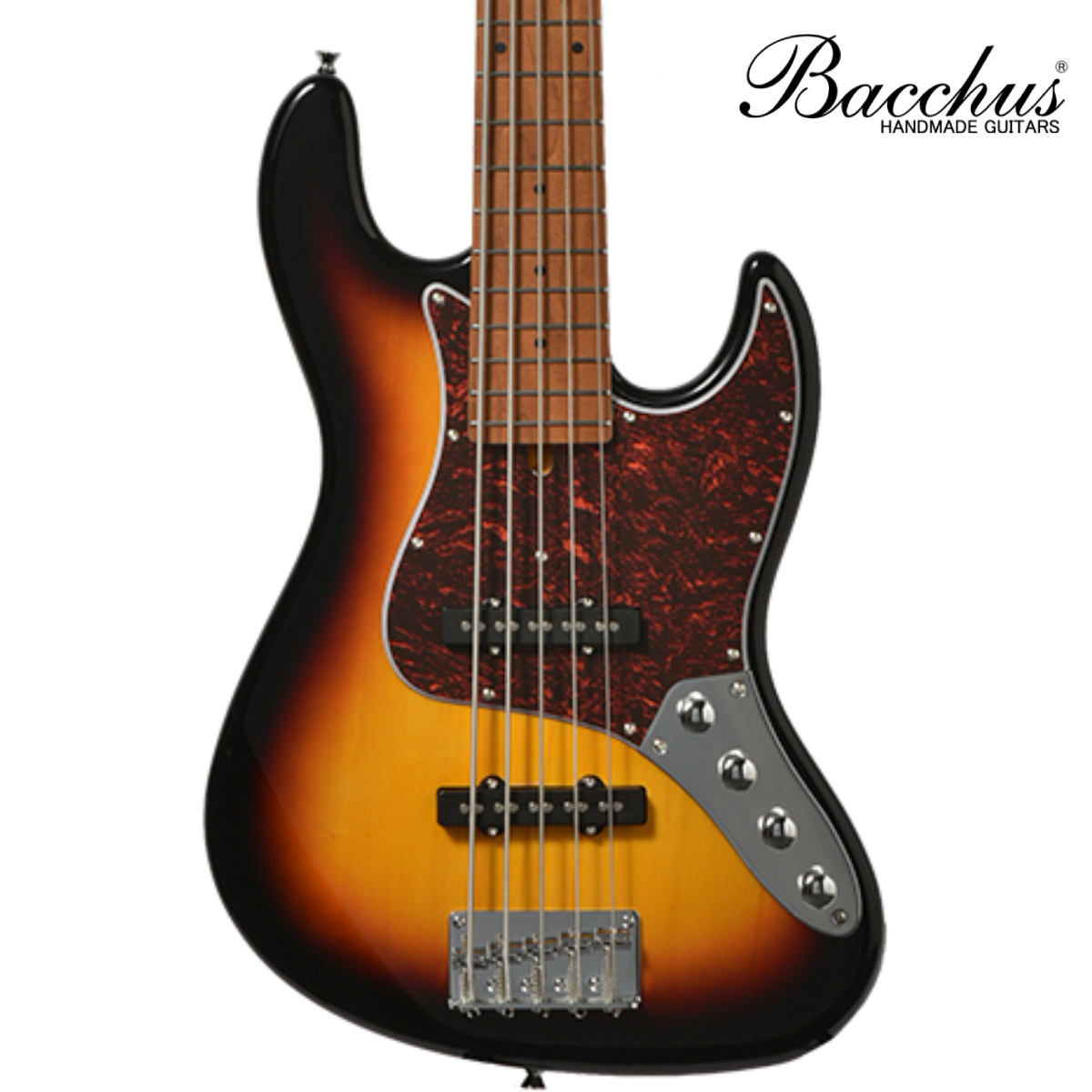 Bacchus WJB5-1DX-AC RSM/M -3TS (3 Tone Sunburst)- 【オンライン