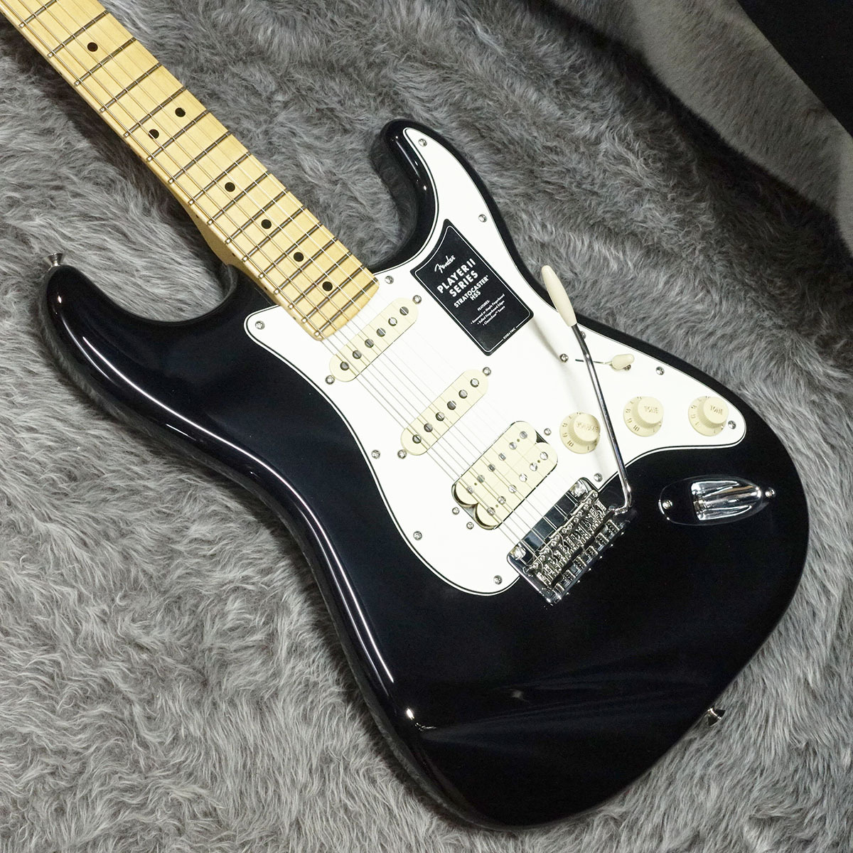 Fender Player II Stratocaster HSS MN Black（新品/送料無料