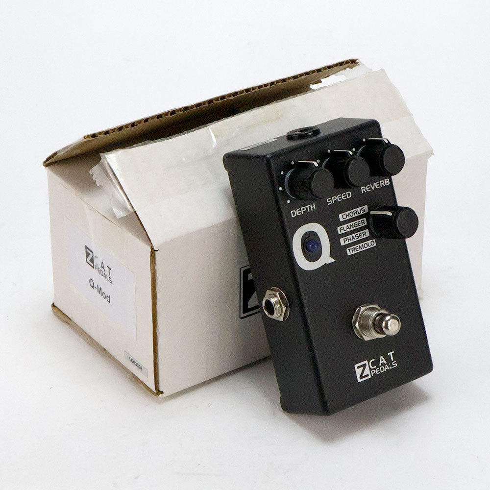 コーラス 公式通販 フェイザー Q-Mod PEDALS ZCAT Pedals リバーブ