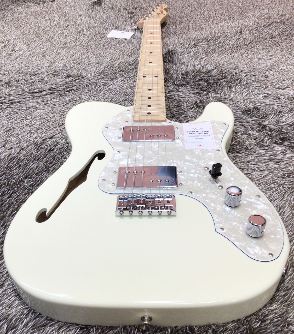 Fender Made in Japan Traditional 70s Telecaster Thinline, Olympic