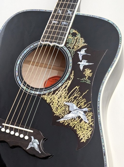 Gibson Custom Shop 【豪華2大特典アリ!】Doves In Flight Ebony