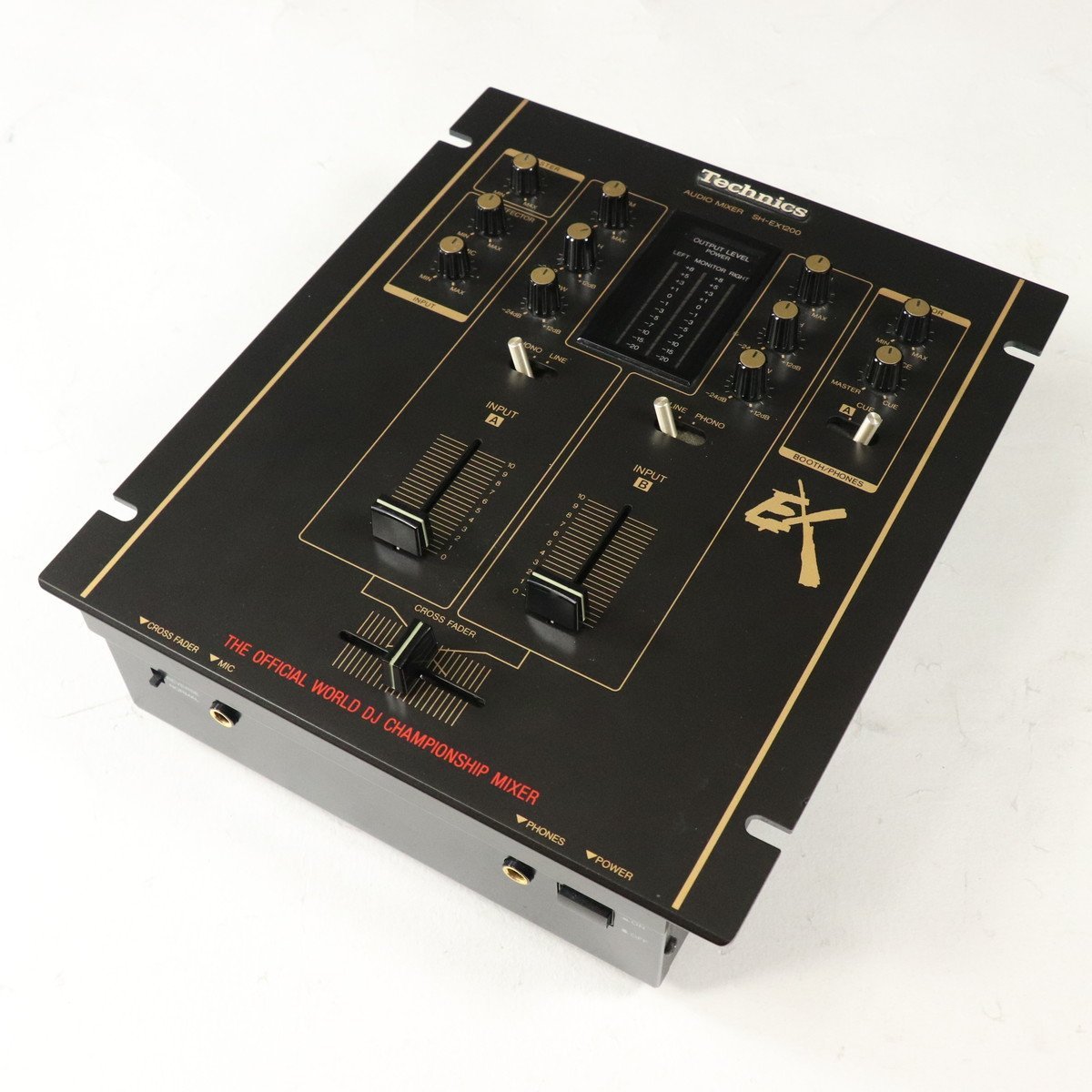 美品　Technics SH-EX1200 テクニークス 送料込み 美品 Technics SH-EX1200 テクニクス DJミキサーBK