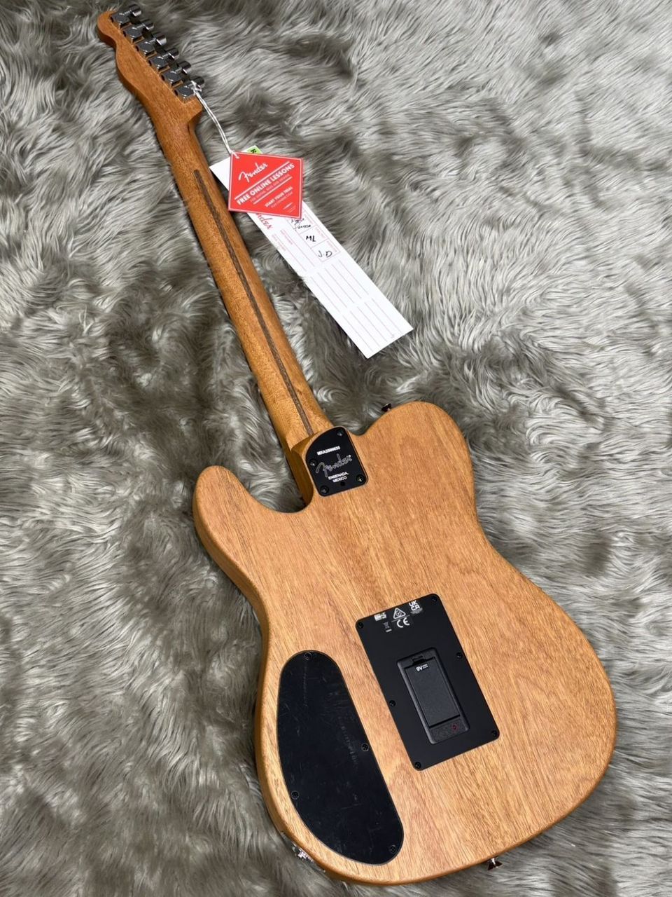Fender ACOUSTASONIC PLAYER TELECASTER BK Brushed Black