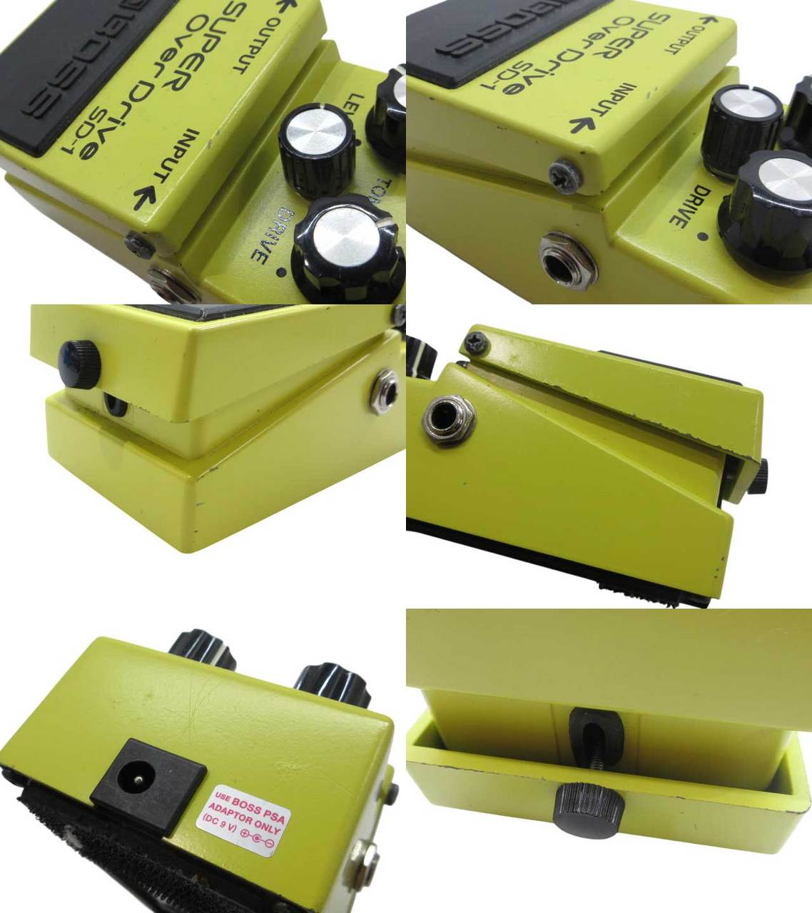 BOSS SUPER OverDrive SD-1 日本製レア箱、説明書付き BOSS SD-1 箱