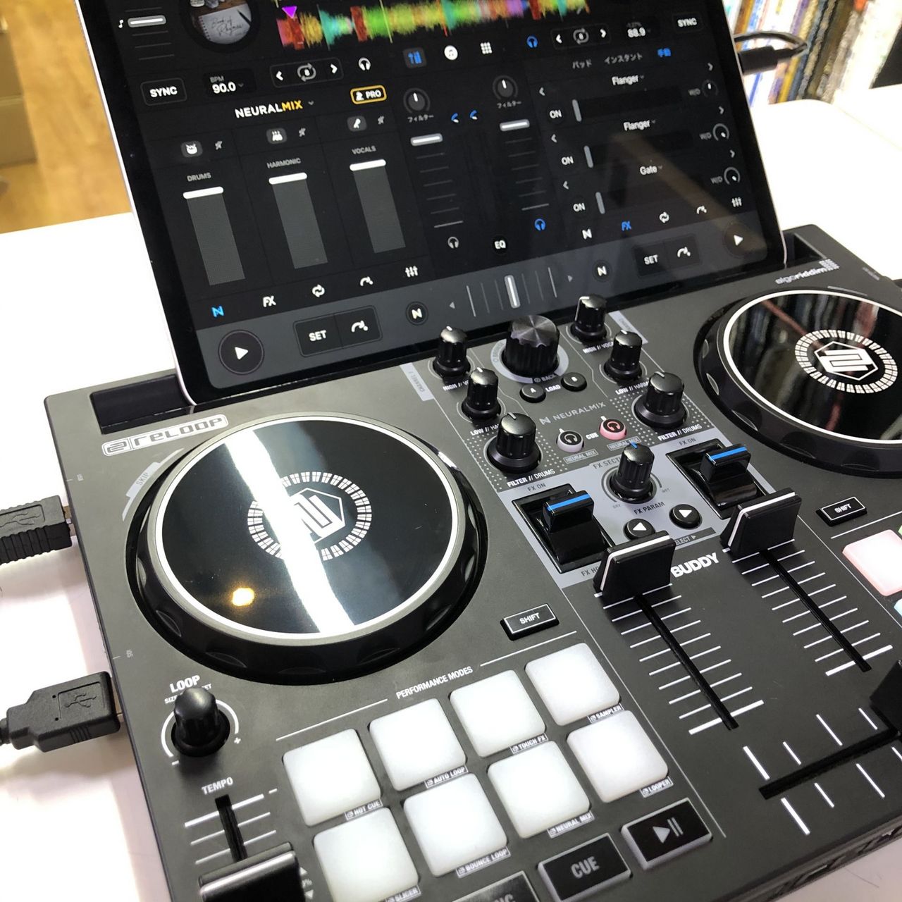 reloop BUDDY 【動画レビューあり】Apple Music対応！djay専用DJ 