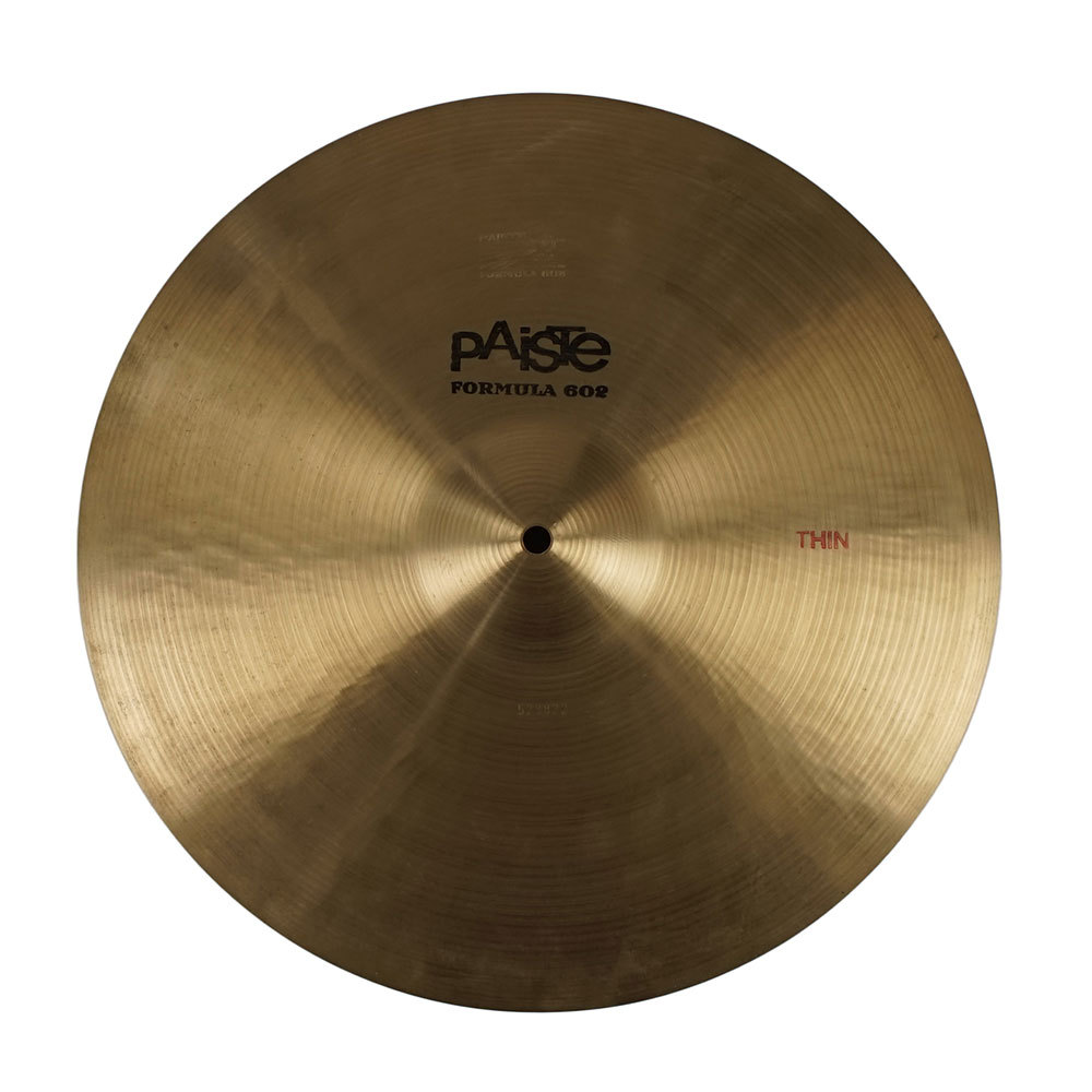 PAiSTe 【中古】 PAISTE パイステ Formula 602 Classic Thin PAiSTe 【中古】 PAISTE パイステ Formula 602 Classic Thin