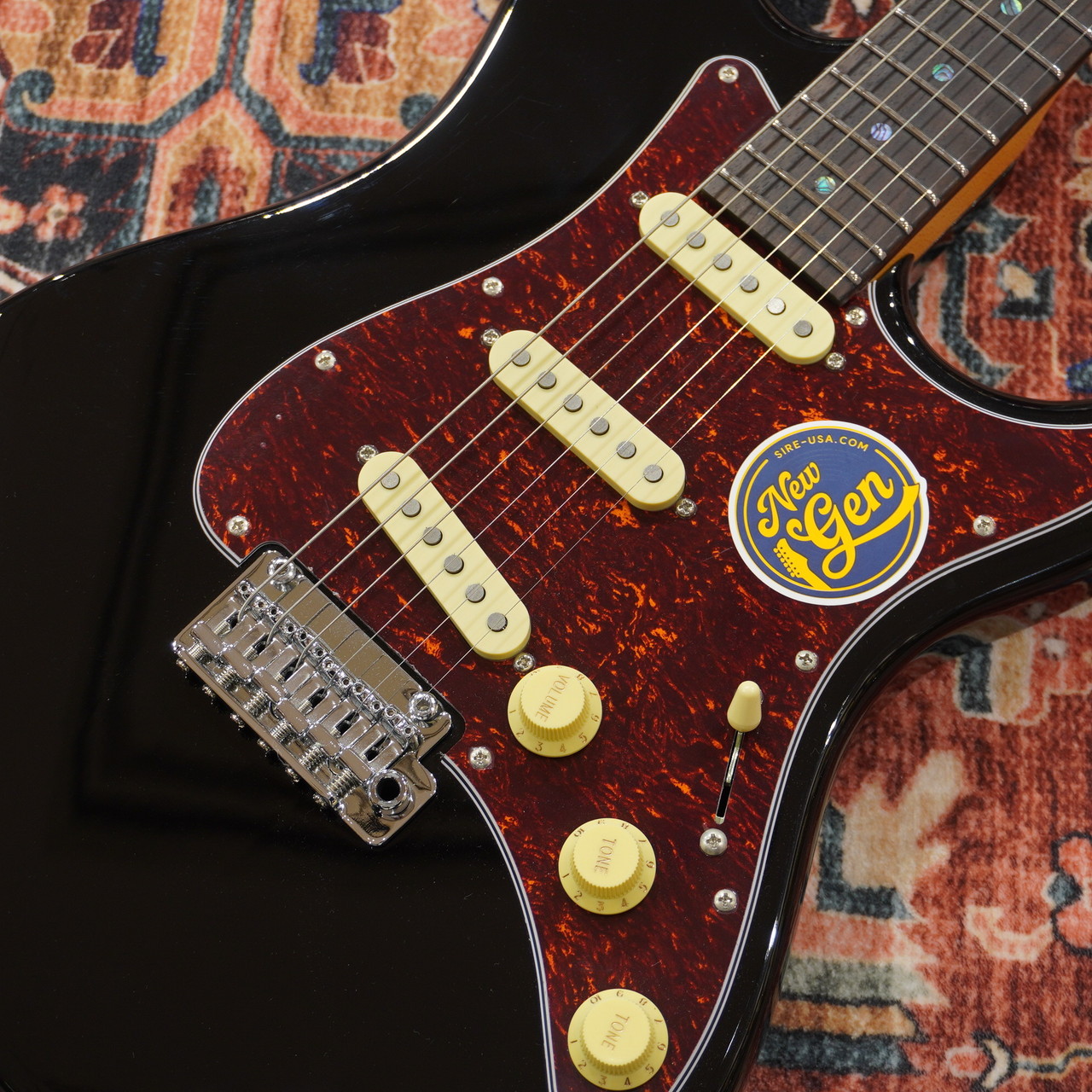 Sire Larry Carlton S7 New Gen BK (Black)【2025 NEW!】【ラリー