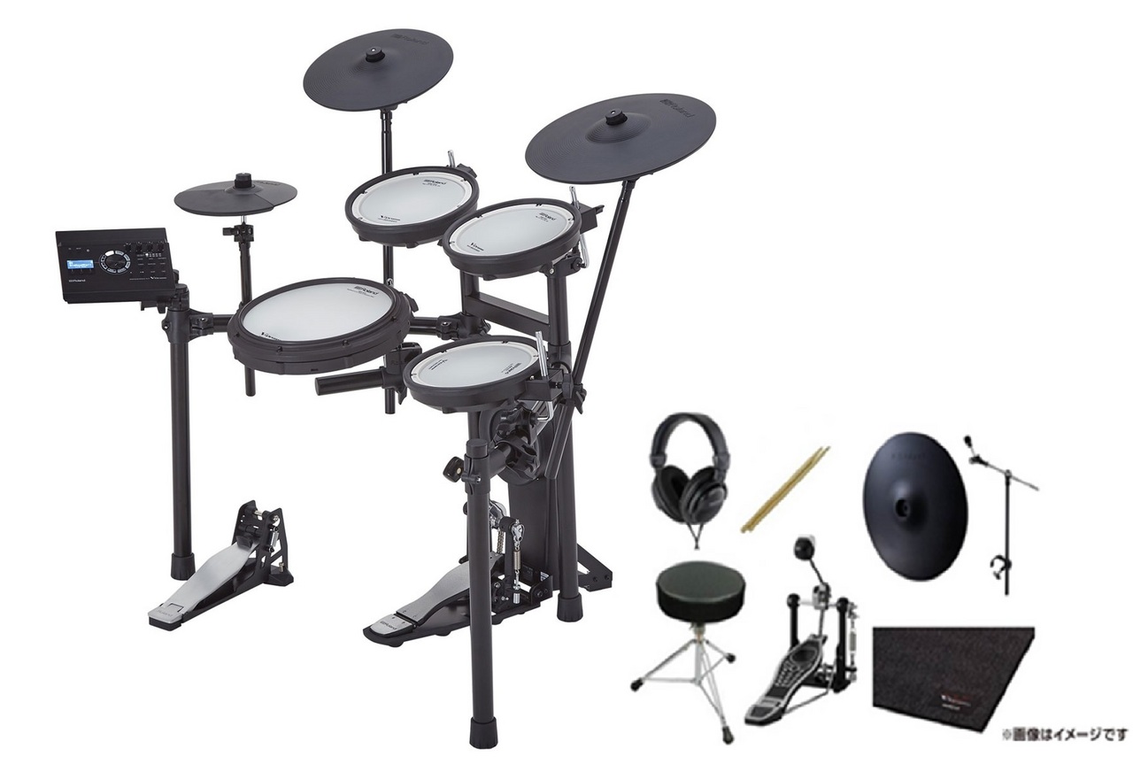 Roland TD-17SC-S 電子ドラム 3Cymｾｯﾄ【ローランド TD17SCS V-drums V