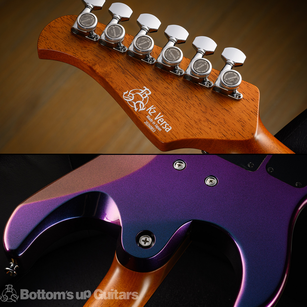Kz Guitar Works Kz Versa 2H3 Custom Locking Tremolo - "Elixir" Color Shift - 【B.U.G. 스페셜 오더 모델!】 사진 8