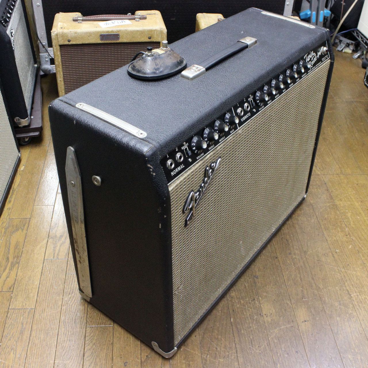 フェンダー　ツインリバーブ　ブラックパネル　1965-66製 Fender Twin Reverb ブラックフェイス フェンダー ツイン