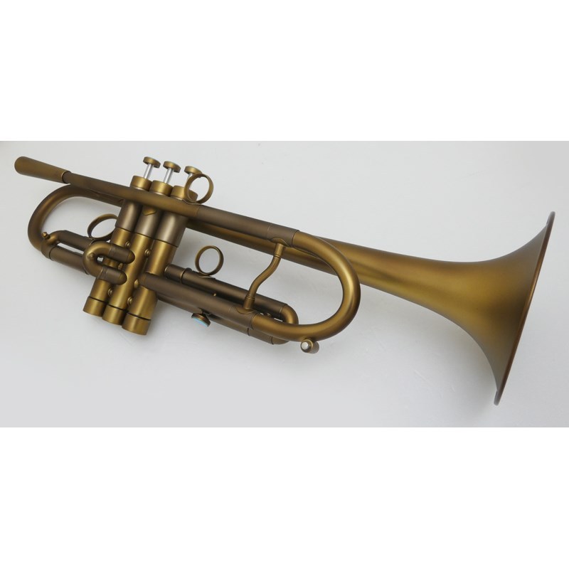 トランペット brasspire 916 2b-1b ノーラッカー - 管楽器