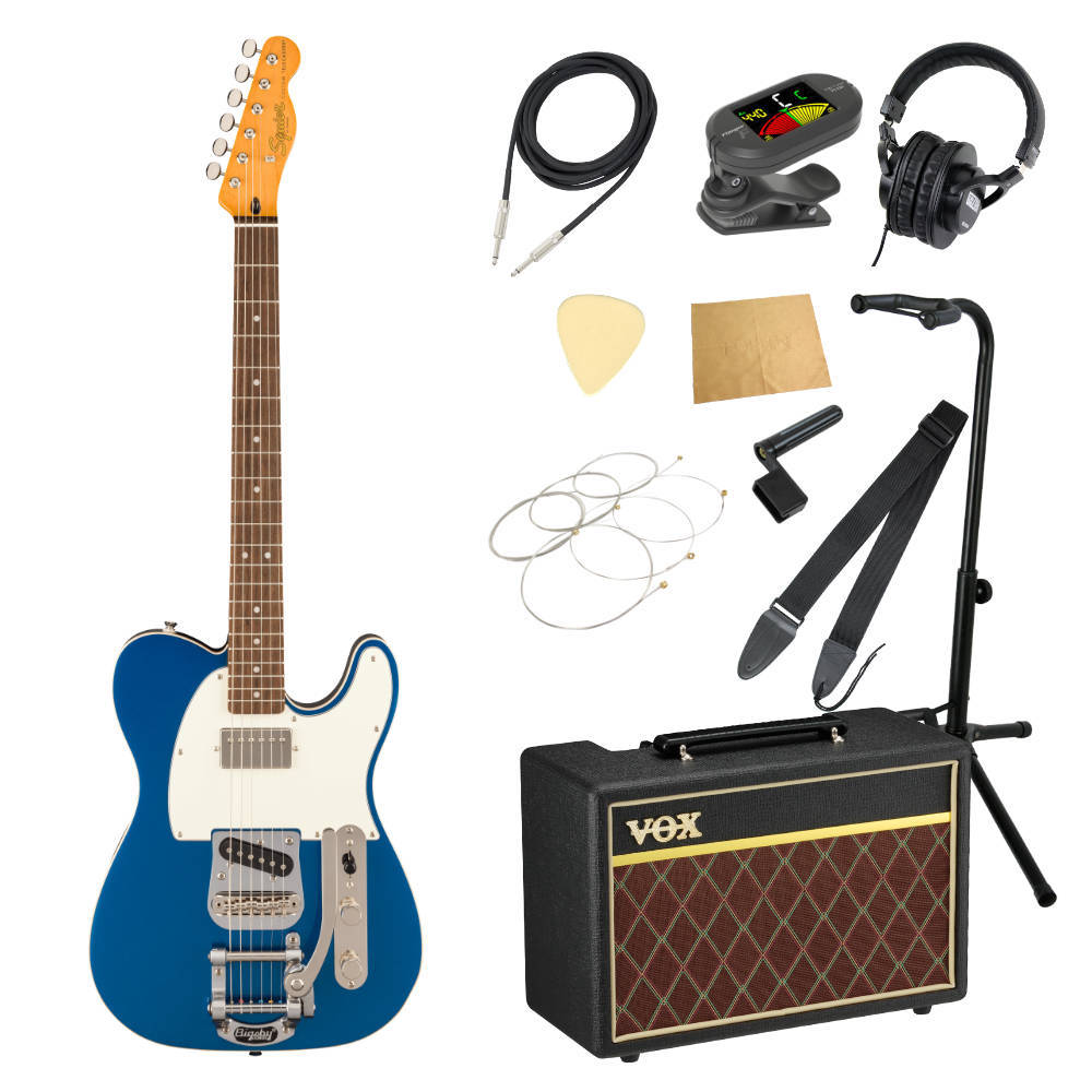 ギターアンプセット Squier by Fender テレキャスター +VOX Squier by Fender SONIC STRATOCASTER HT Torino Red エレキ