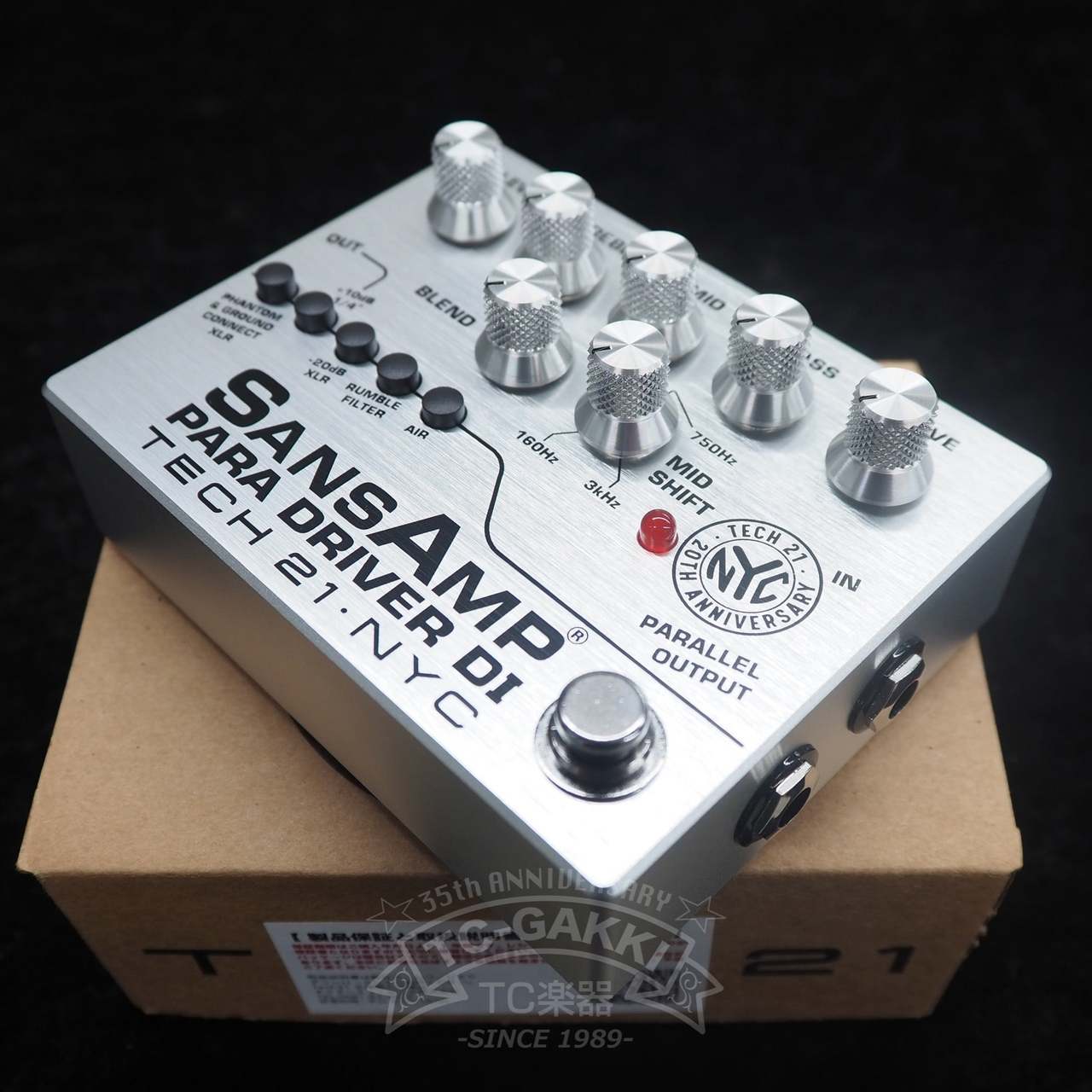 TECH21 Tech 21 SANSAMP PARA DRIVER DI (V2) 20TH ANNIVERSARY