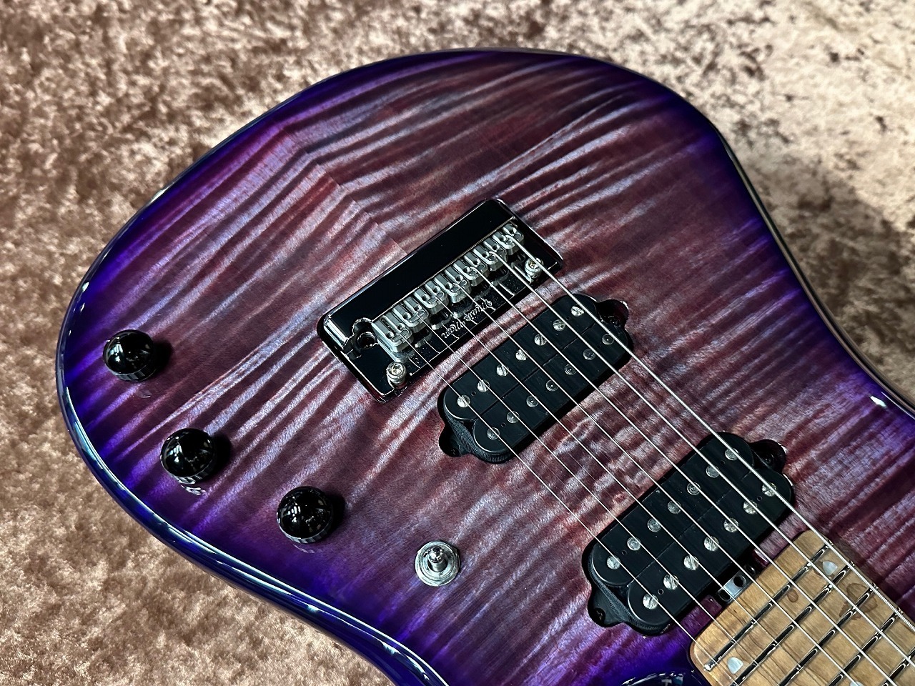 MUSIC MAN JP15-7 M PURPLE NEBULA ≒3.527Kg 【7弦
