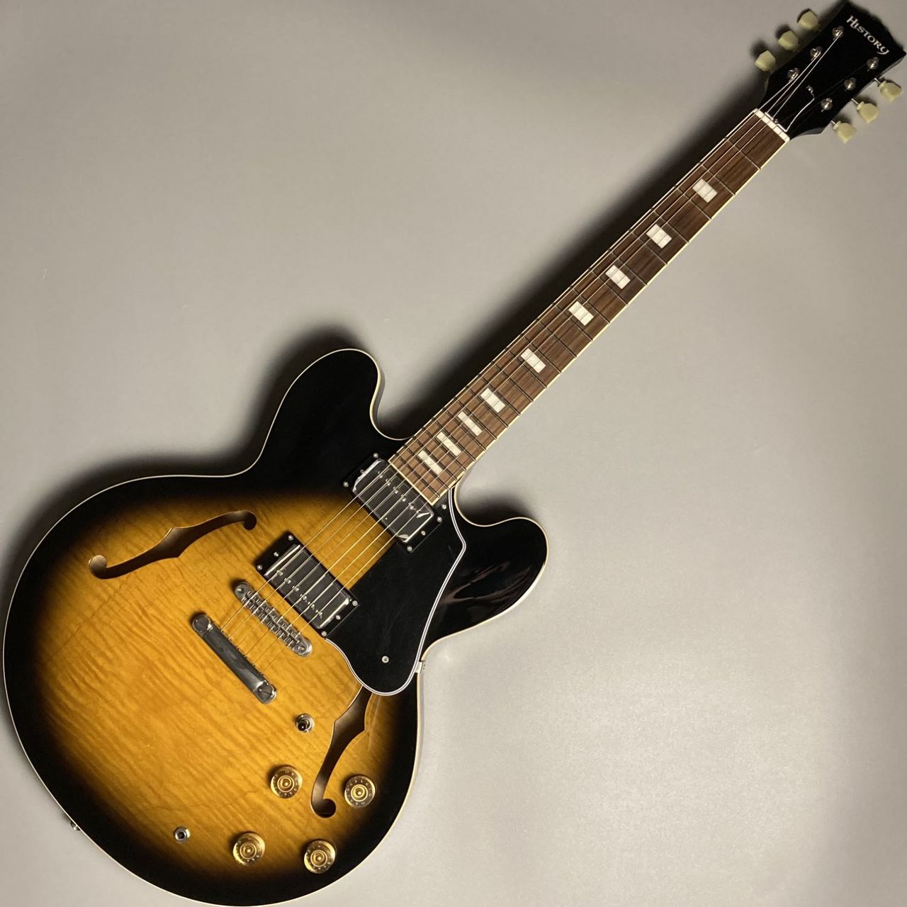 HISTORY HSA-Standard Tobacco Sunburst エレキギター セミアコ