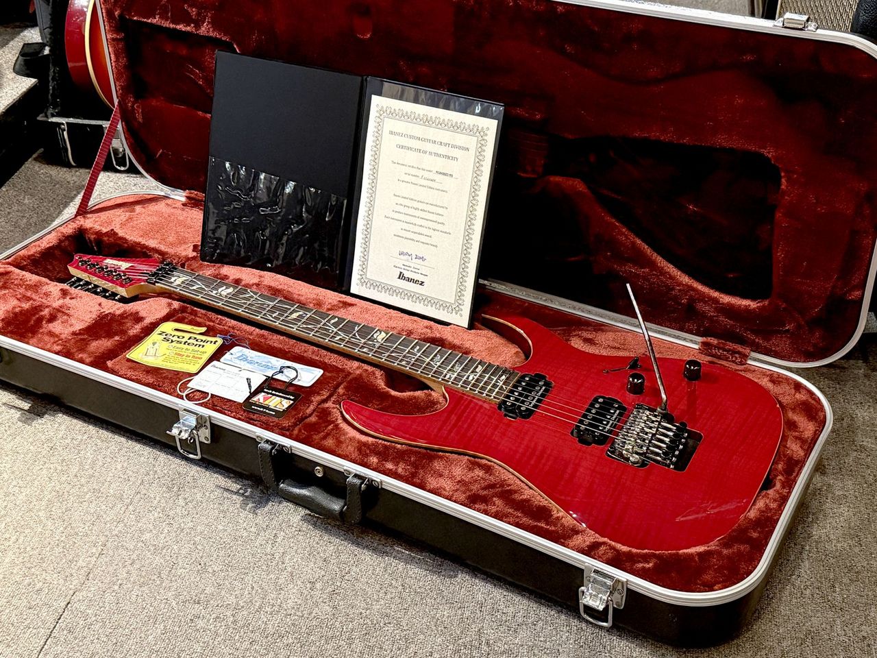 Ibanez J.Custom RG8420ZD Red Spinel (RS)（中古）【楽器検索