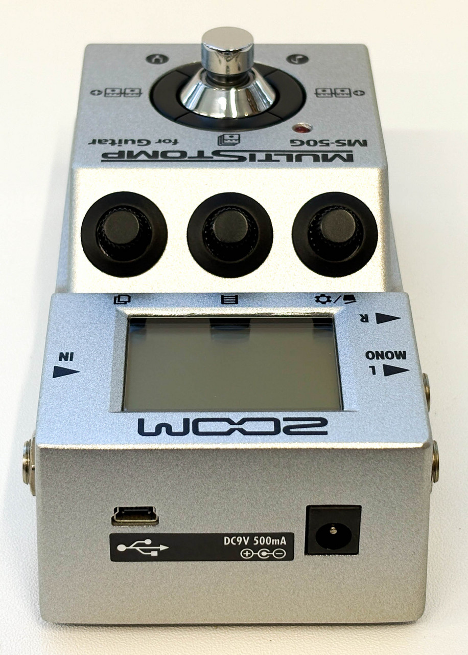 ZOOM MS-50G マルチストンプ 中古 matsuishig_ms-zoom-ms-50g