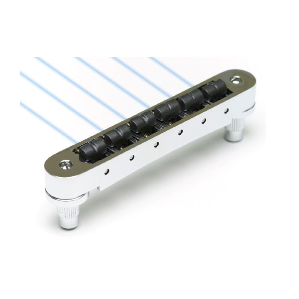 Graph Tech GRAPH TECH PN-8843-C0 Ghost Resomax NV Bridge 4mm Chrome Tune-O-Matic ブリッジ