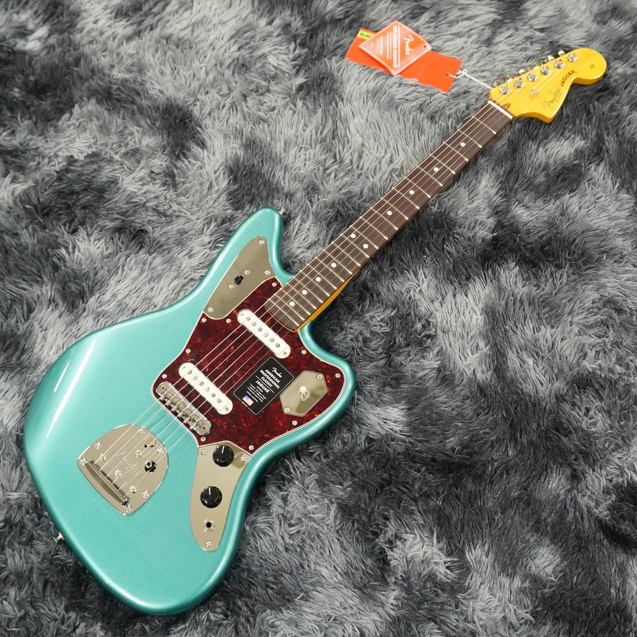 Fender American Professional Classic Jaguar Faded Sherwood Green