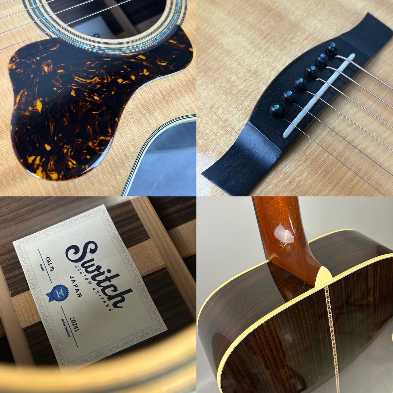 Switch Custom Guitars OM-70（中古/送料無料）【楽器検索デジマート】