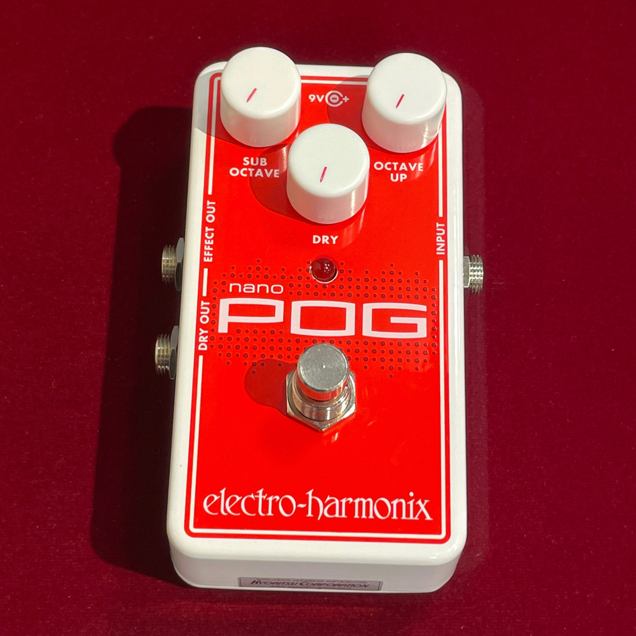 Electro-Harmonix Nano POG 【9Vアダプター付き】（新品/送料無料）【楽器検索デジマート】