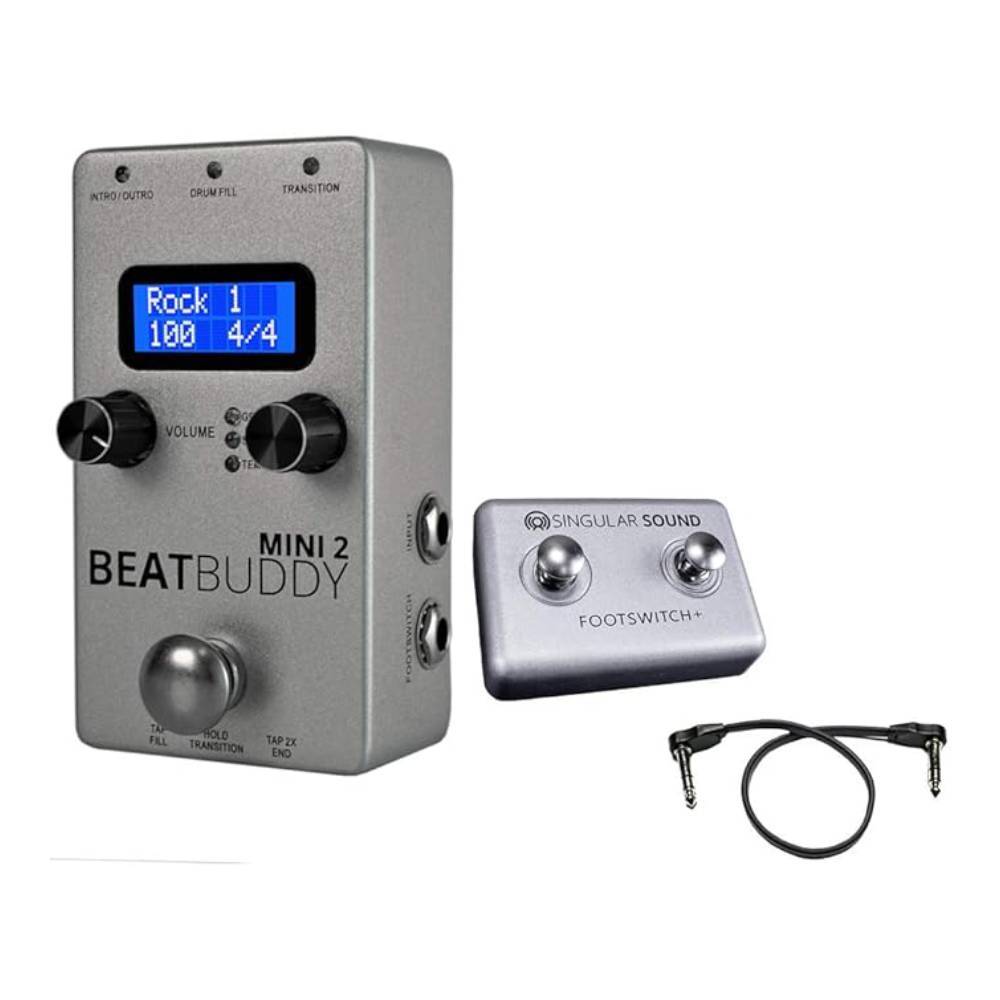 【日本製】 Singular Sound Footswitch+バンドル【2025 / 2 MINI BeatBuddy パーカッション・打楽器
