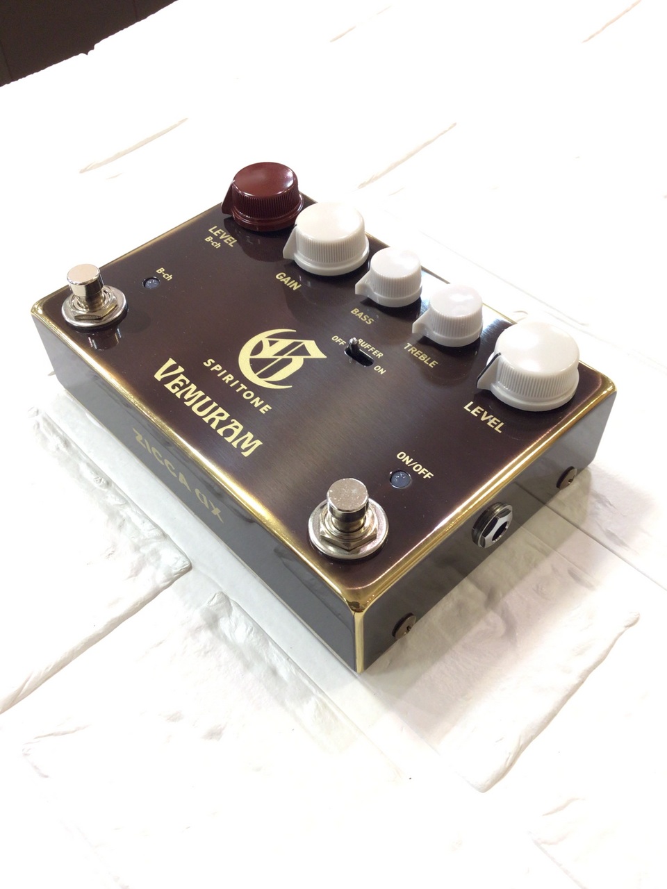 新品未使用　VEMURAM SPIRITONE ギター　エフェクター VEMURAM ベムラム SPIRITONE オーバードライブ ギター