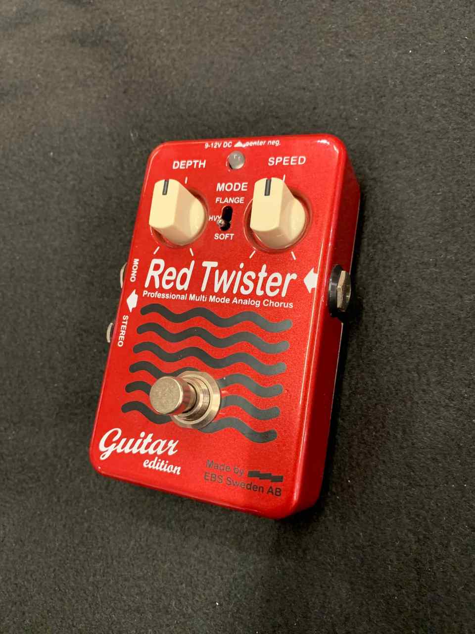 EBS Red Twister Professional Multi Mode Analog Chorus Guitar ...
