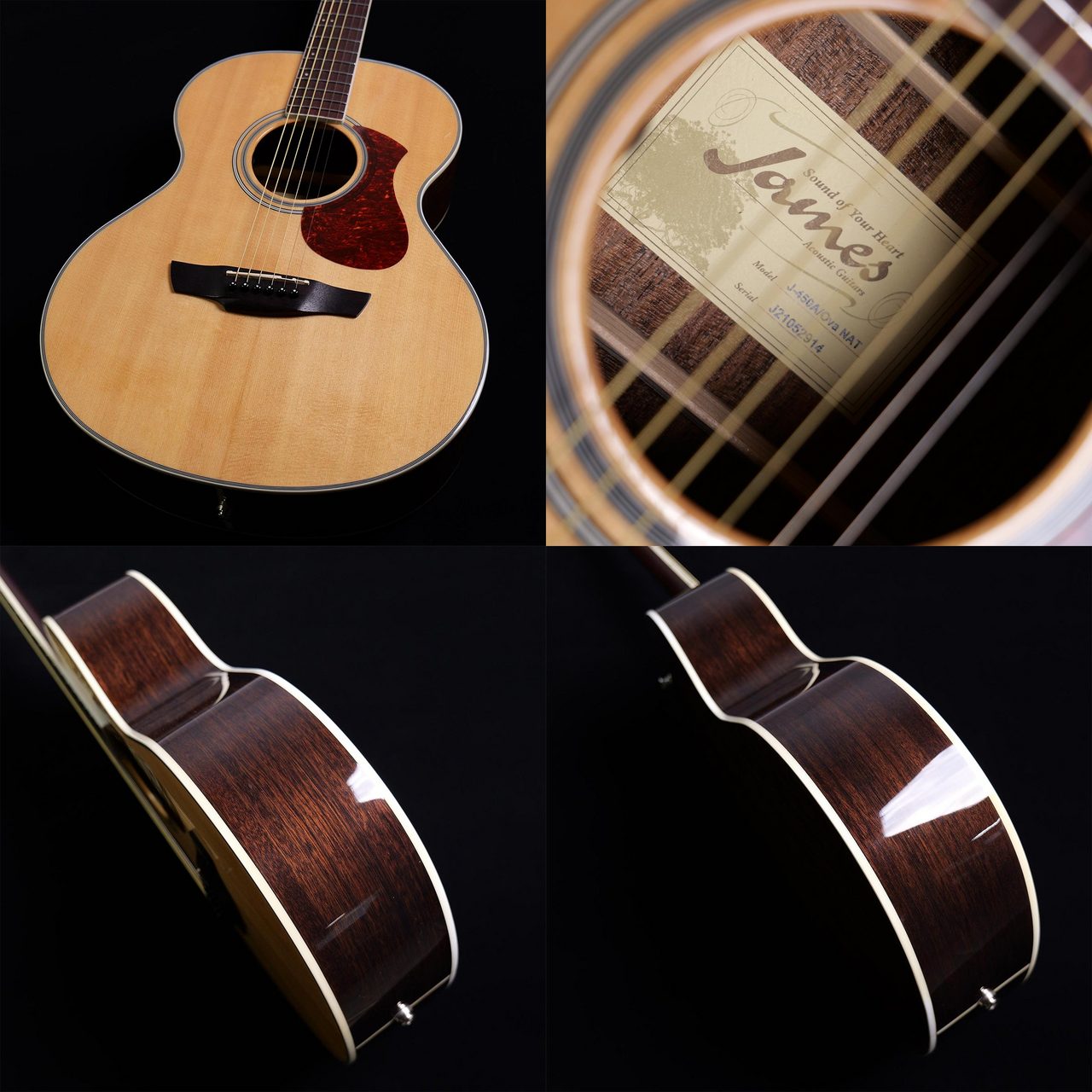 【美品】James J-450D/Ova Natural アコースティックギター James J-450D/Ova Natural アコースティックギター ジェームス
