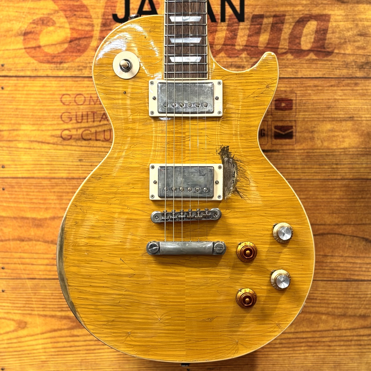 Epiphone 【Custom Aged】Kirk Hammett Greeny 1959 Les Paul Standard