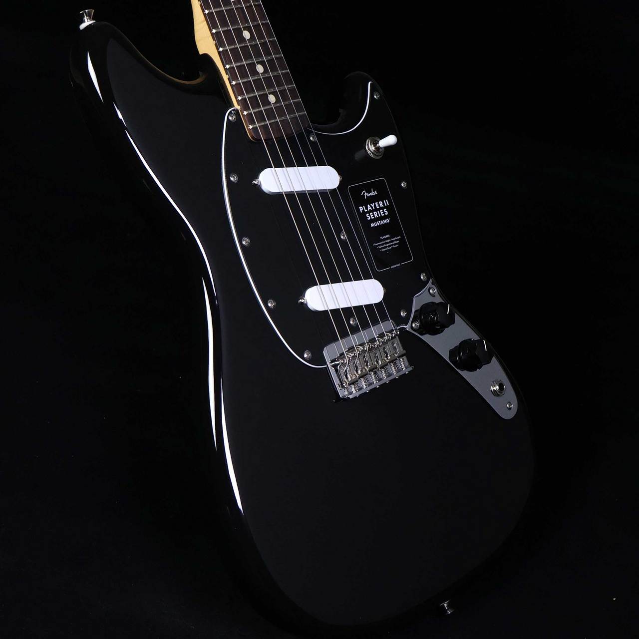 Fender ムスタング Fender Player II Mustang Black プレイヤー2 ムスタング