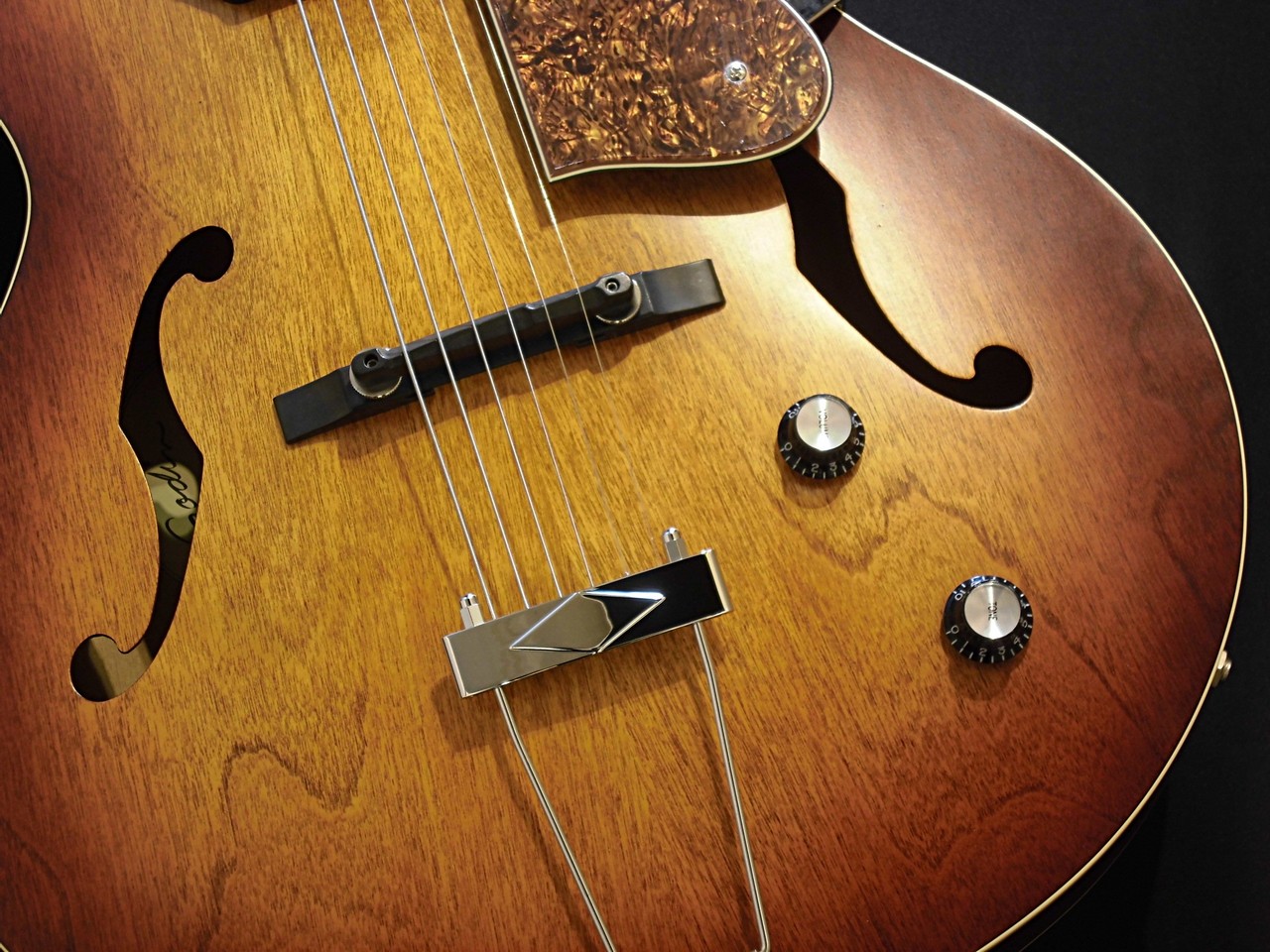 Godin 5th Avenue Kingpin P90 / Cognac Burst【2.29kg】（新品特価
