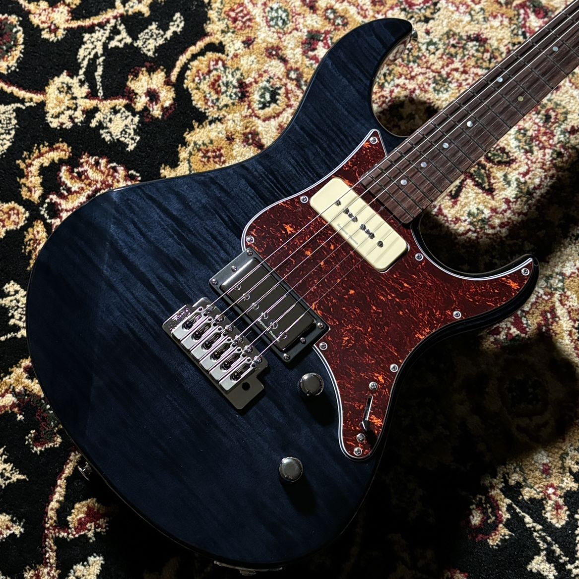 YAMAHA PACIFICA611VFM TBL トランスルーセントブラック