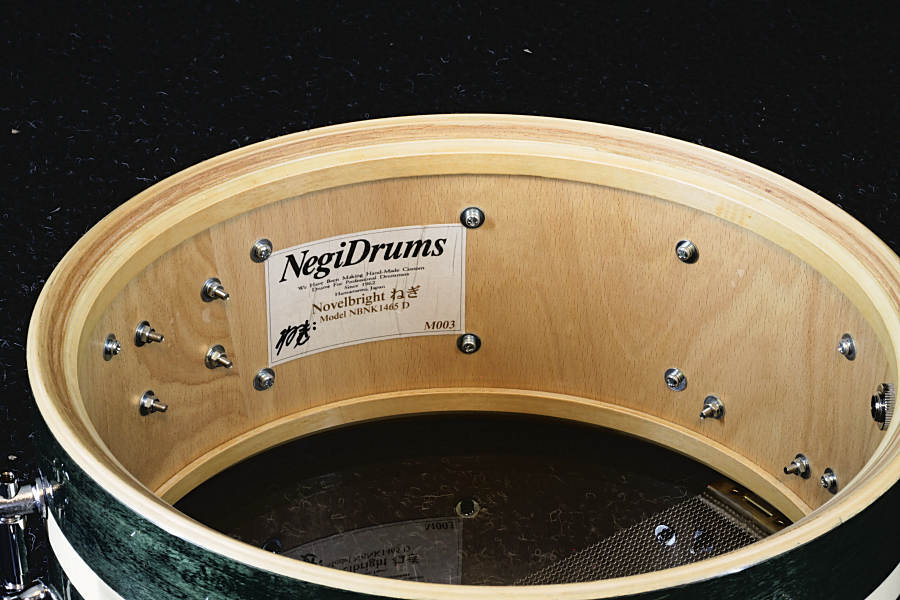 Negi Drums NBNK1465D Novelbright ねぎ Signature スネアドラム 14