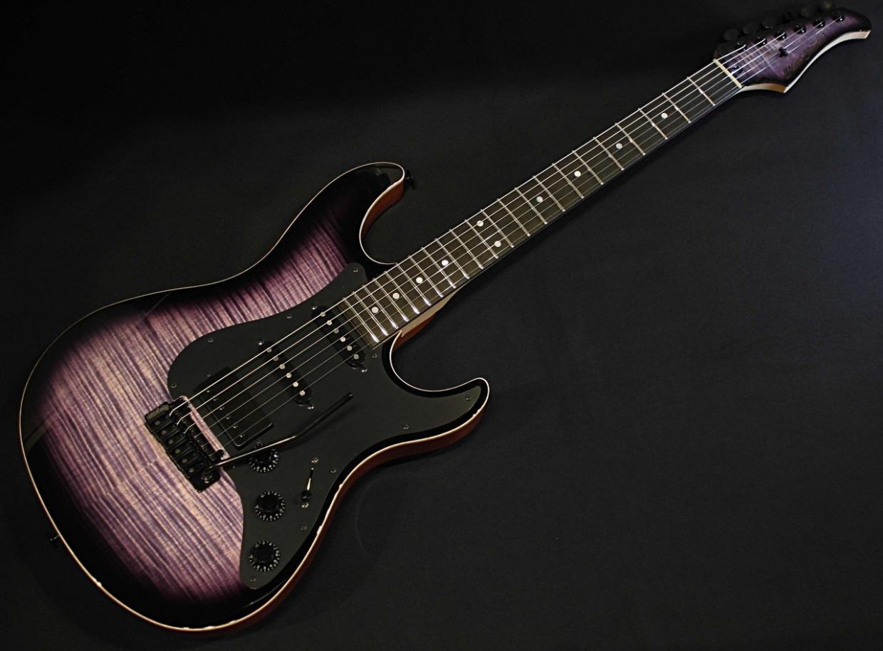 Black Smoker Futura-SV SSH / 4A Flame Maple Top / Purple Burst MH
