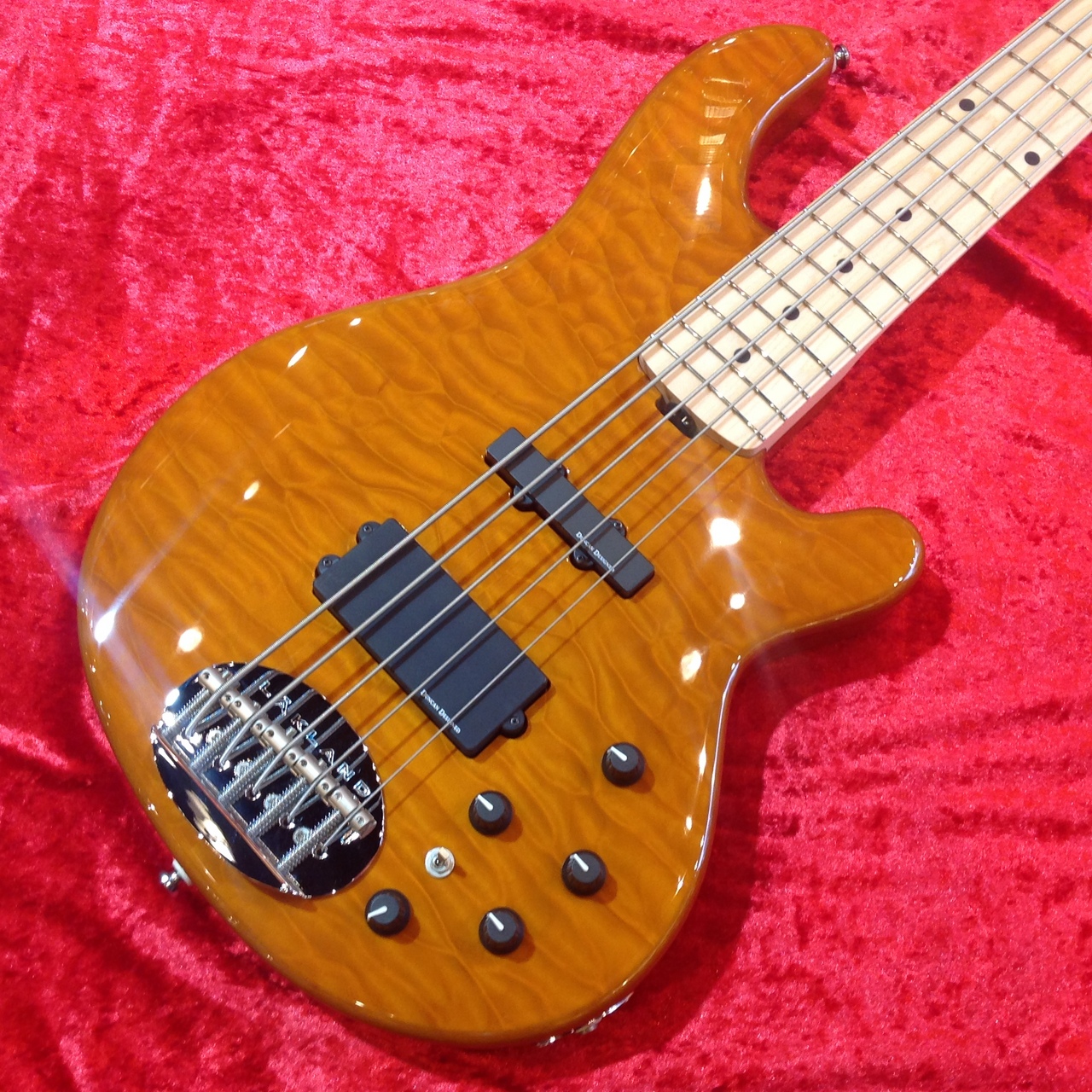 Lakland Skyline Series SK-5DX 【Amber / Maple】（新品/送料無料 ...