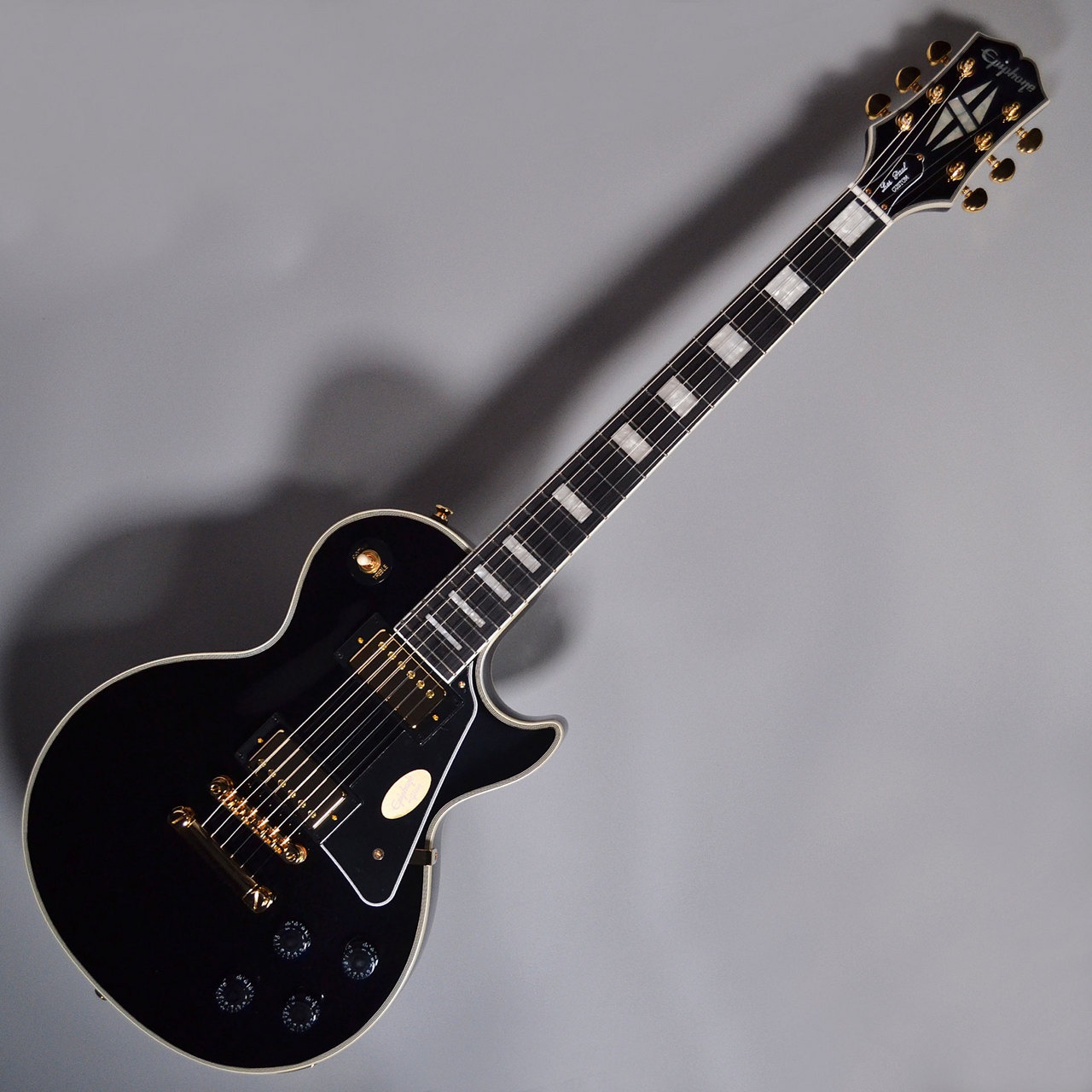 Black Les Paul Customエレキギター Gibson Les Paul Custom Ebony Gloss | Polska